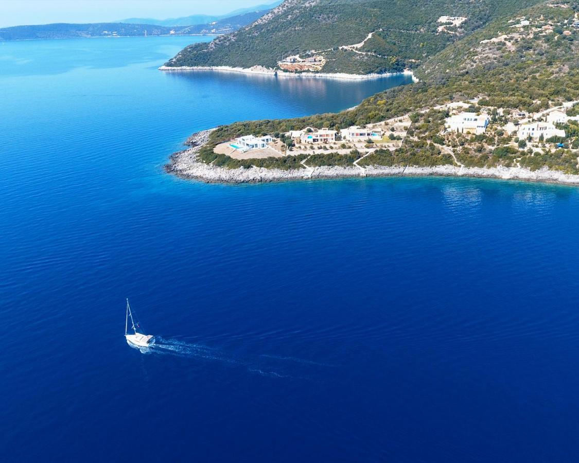 Iris Villas Lefkada - Marine Villa With Private Sea Access Sívota Exterior photo
