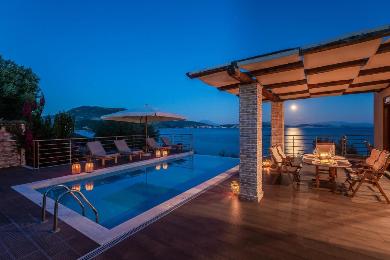 Iris Villas Lefkada - Marine Villa With Private Sea Access Sívota Exterior photo