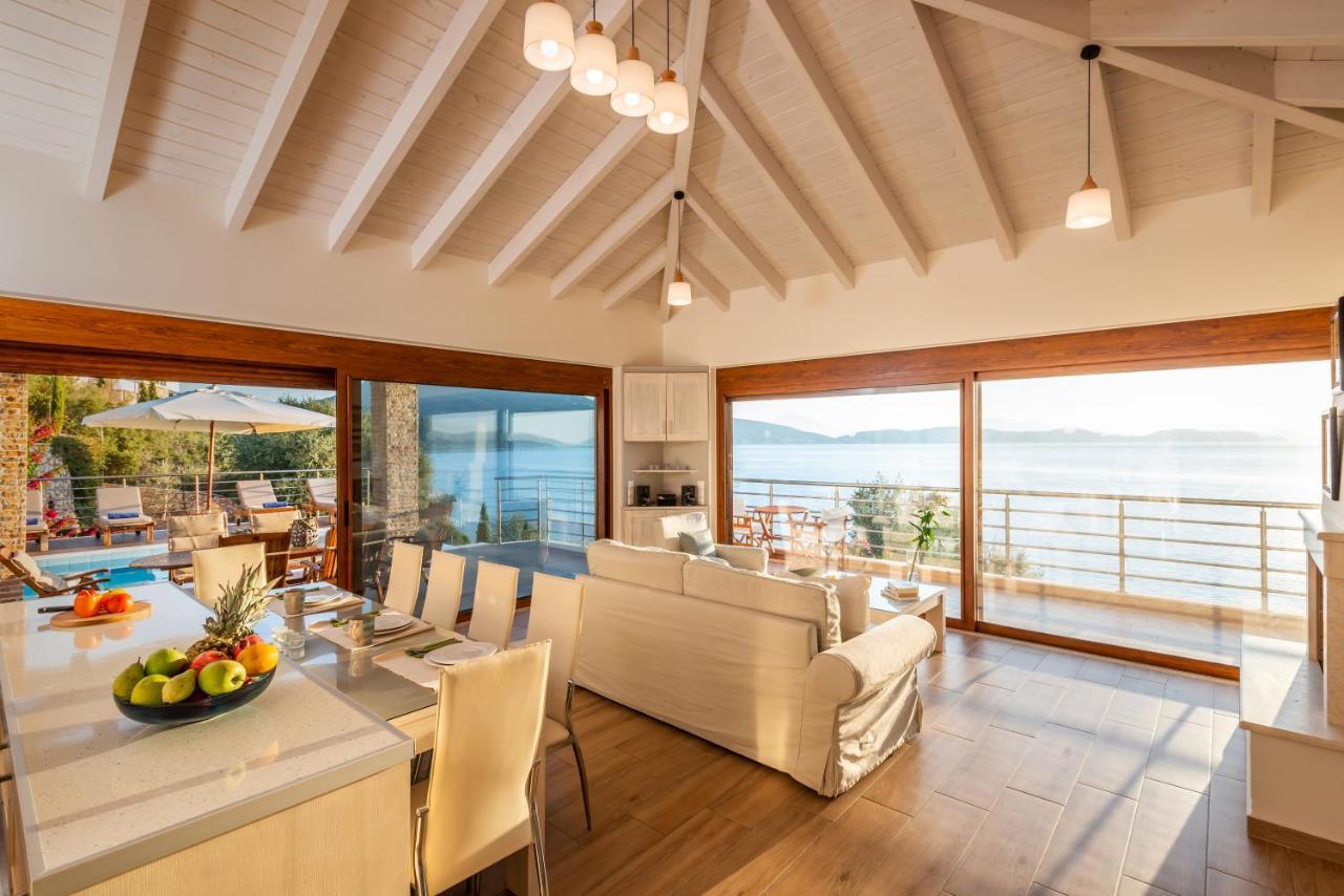 Iris Villas Lefkada - Marine Villa With Private Sea Access Sívota Exterior photo