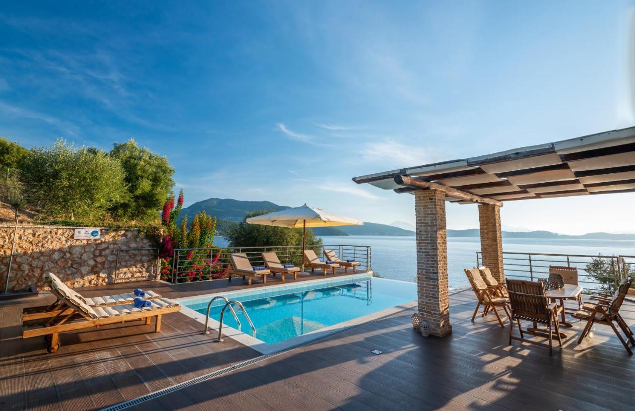 Iris Villas Lefkada - Marine Villa With Private Sea Access Sívota Exterior photo