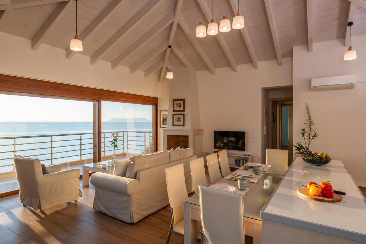 Iris Villas Lefkada - Marine Villa With Private Sea Access Sívota Exterior photo