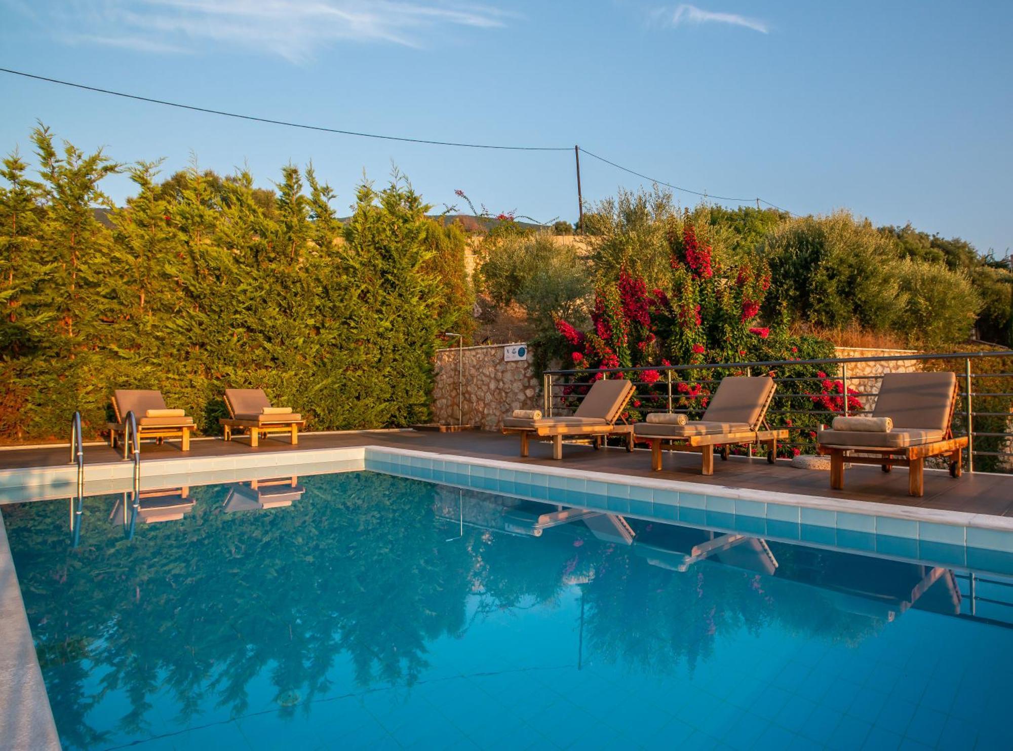 Iris Villas Lefkada - Marine Villa With Private Sea Access Sívota Exterior photo