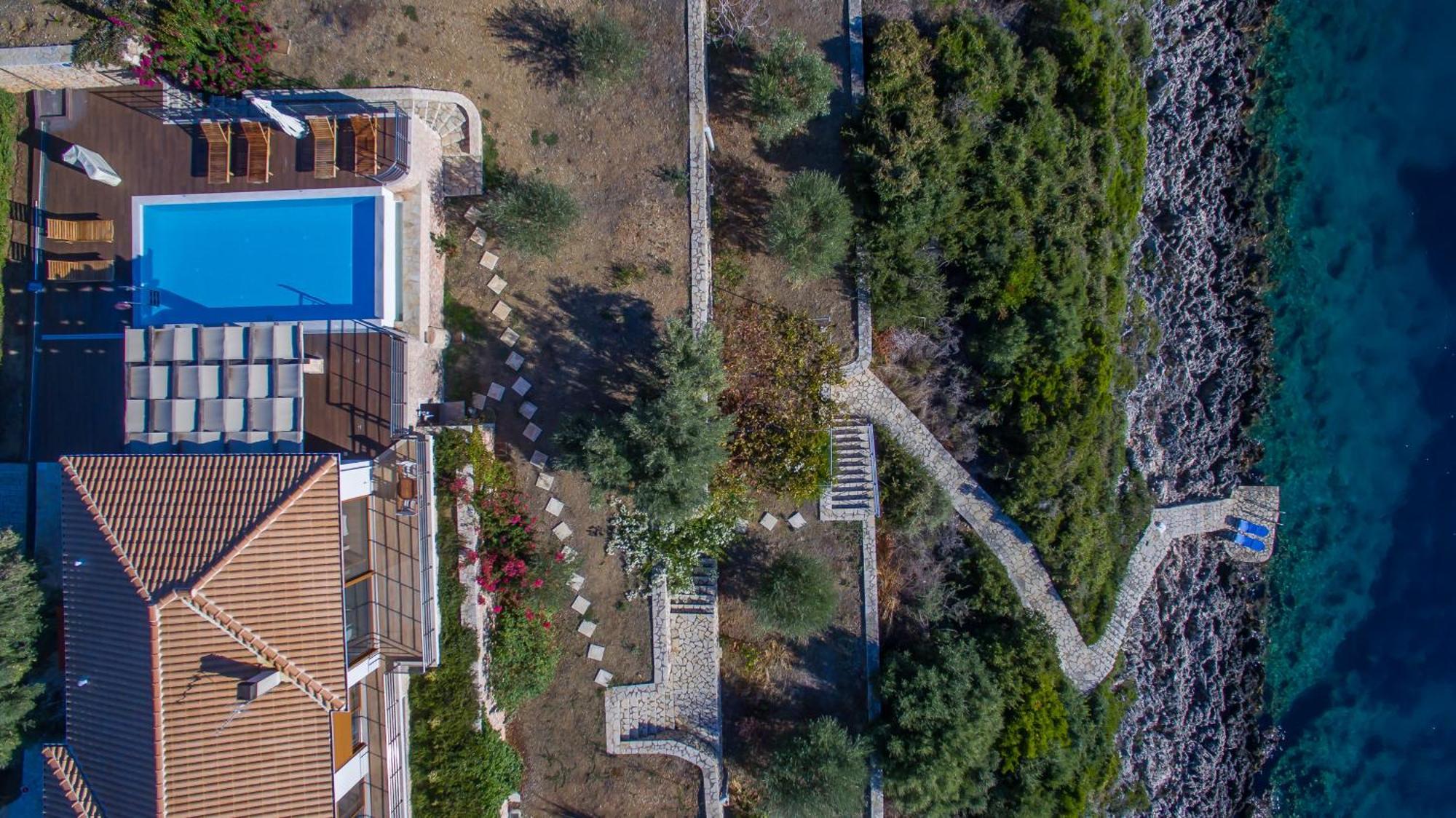 Iris Villas Lefkada - Marine Villa With Private Sea Access Sívota Exterior photo