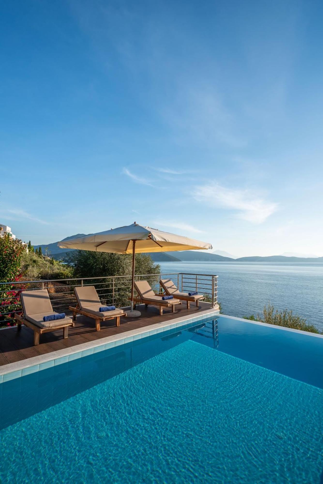 Iris Villas Lefkada - Marine Villa With Private Sea Access Sívota Exterior photo